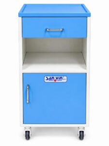 BED SIDE LOCKER LAMINATED TOP